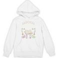 Well Read Woman Literature Quote Celestial Book Floral Unisex Hoodie