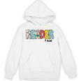 Reader I Am Bookworm Librarian I Heart Read Book Lover Unisex Hoodie