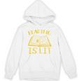 Reading Is Lit Book Reading Literary Pun Joke Premium Tri-Blend Unisex Hoodie