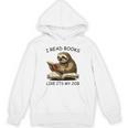 Reading I Read Books Like Its My JobSloth Animal Unisex Hoodie Reading I Read Books Like Its My JobSloth Animal Unisex Hoodie
