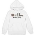 Reading Season Book Lover Librarian Cozy Bookworm Unisex Hoodie
