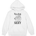 Reading Is Sexy For Book Lovers Comic Readers Manga Fans Unisex Hoodie Reading Is Sexy For Book Lovers Comic Readers Manga Fans Unisex Hoodie