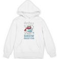 Reading Is Snow Much Fun Book Lover Winter Snowman Humor Unisex Hoodie Reading Is Snow Much Fun Book Lover Winter Snowman Humor Unisex Hoodie