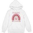 Reading Is My Thing Book Bookworm Teacher Rainbow Girl Unisex Hoodie