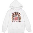 Reading-TShirt So Many Books Little Time Bookworm Teacher Unisex Hoodie