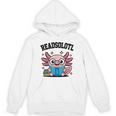 Readsolotl Pink Kawaii Axolotl Book Lover Reading Unisex Hoodie Readsolotl Pink Kawaii Axolotl Book Lover Reading Unisex Hoodie