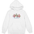 San Franciscos Cat Golden Gates Bridge Cat Reading Books Premium Tri-Blend Unisex Hoodie