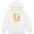 This Is My Scary Librarian Halloween Book Lover Scary Reader Unisex Hoodie