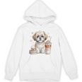 Shih Tzu Treats Books And Coffee Shih-Tzu For Dog Moms Premium Tri-Blend Unisex Hoodie Shih Tzu Treats Books And Coffee Shih-Tzu For Dog Moms Premium Tri-Blend Unisex Hoodie