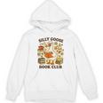 Silly Goose Book Club Cozy Reading Humor Unisex Hoodie