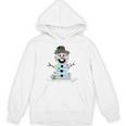 Snowman Book Stack Librarian Book Lover Christmas Unisex Hoodie Snowman Book Stack Librarian Book Lover Christmas Unisex Hoodie