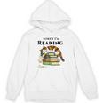 Sorry I'm Reading Calico Cat Book Lover Unisex Hoodie