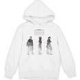 Star Wars The Book Of Boba Fett Fennec Painted Sketches Unisex Hoodie