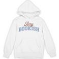 Stay Bookish Retro Varsity Librarian Book Reader Unisex Hoodie Stay Bookish Retro Varsity Librarian Book Reader Unisex Hoodie