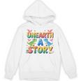 Summer Reading Unearth A Story Dinosaur Books 2026 Unisex Hoodie Summer Reading Unearth A Story Dinosaur Books 2026 Unisex Hoodie