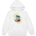 Support Your Local Library Retro Librarian Vintage Read Book Unisex Hoodie