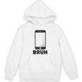 Texted First Bruh Seen Message Valentine's Day Humor Raglan Baseball Tee Unisex Hoodie