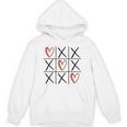 Tic Tac Toe Love Hearts Romantic Valentine Raglan Baseball Tee Unisex Hoodie Tic Tac Toe Love Hearts Romantic Valentine Raglan Baseball Tee Unisex Hoodie
