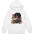 History Month Afro Women Girls Book Lover Librarian Premium Tri-Blend Unisex Hoodie