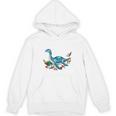 Unearth A Story Summer Reading 2026 Cute Plesiosaurus Book Unisex Hoodie