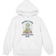 Unearth a Story Triceratops Dinosaur Reading Books Cute Dino Unisex Hoodie