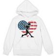 Valentines Baseball Batter Silhouette Heart Men Boys Kid Unisex Hoodie Valentines Baseball Batter Silhouette Heart Men Boys Kid Unisex Hoodie