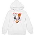 Valentines Day Boys Men Hearts Gaming Football Baseball Love Premium Tri-Blend Unisex Hoodie