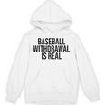 Vintage Baseball Withdrawal Is Real Premium Tri-Blend Unisex Hoodie