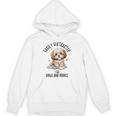 Vintage Easily Distracted By Dogs And Books Puppy Art Lover Unisex Hoodie Vintage Easily Distracted By Dogs And Books Puppy Art Lover Unisex Hoodie