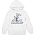 Whale Watching Dive Into Reading Open Book Watercolor Kids Unisex Hoodie Whale Watching Dive Into Reading Open Book Watercolor Kids Unisex Hoodie