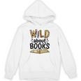 Wild About Books Booklover & Bibliophile Unisex Hoodie