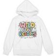 Wild About Reading Animal Bookworm Library Book Lover Reader Unisex Hoodie Wild About Reading Animal Bookworm Library Book Lover Reader Unisex Hoodie