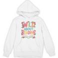 Wild About Reading Book Reading Library Writer Premium Tri-Blend Unisex Hoodie Wild About Reading Book Reading Library Writer Premium Tri-Blend Unisex Hoodie