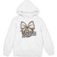 Wildcats Baseball Leopard Print Coquette Bow Mascot Game Day Unisex Hoodie Wildcats Baseball Leopard Print Coquette Bow Mascot Game Day Unisex Hoodie