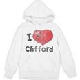 Women's Clifford The Big Red Dog I Heart Clifford Childrens Books Unisex Hoodie Women's Clifford The Big Red Dog I Heart Clifford Childrens Books Unisex Hoodie