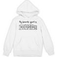 Women's My Favorite Sport Is Reading Fun Book Fan Reader Sketch Art Unisex Hoodie
