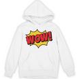 WOW Comic Book Cartoon Speech Bubble Pop Art Unisex Hoodie