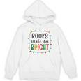 XboE Books Make Bright Christmas Light Merry Xmas Bookworm Unisex Hoodie