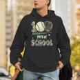 100 Days Of School Teacher Camo Baseball Boys Toddler Kids Unisex Hoodie
