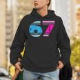 67 Crayon Cool Baseball Crayon 6 7 67 Unisex Hoodie