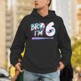6th Birthday Boy Bro I'm 6 Year Old Baseball Ice Cream Drip Unisex Hoodie 6th Birthday Boy Bro I'm 6 Year Old Baseball Ice Cream Drip Unisex Hoodie