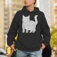 Adult Coloring Book CAT Mandala Flowers T-Shirt Unisex Hoodie