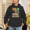 Animal Print For Boys Girls Kids Wild About Reading Books Unisex Hoodie Animal Print For Boys Girls Kids Wild About Reading Books Unisex Hoodie