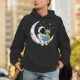 Astronaut Alien Reading Book Moon Space Unisex Hoodie Astronaut Alien Reading Book Moon Space Unisex Hoodie