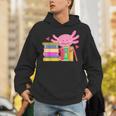 Axolotl Book Reading Librarian English Teacher For Men Women Kids Unisex Hoodie Axolotl Book Reading Librarian English Teacher For Men Women Kids Unisex Hoodie