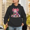 Axolotl Reading Bookworm Book Lovers Unisex Hoodie