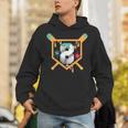 Baseball 8 Year Old Ice Cream Drip 8th Birthday Boy Number 8 Unisex Hoodie Baseball 8 Year Old Ice Cream Drip 8th Birthday Boy Number 8 Unisex Hoodie