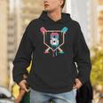 Baseball 8 Year Old Ice Cream Drip 8th Birthday Boys Player Unisex Hoodie