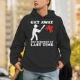 Baseball Anti Valentine Humor Cupid Joke Men Women Unisex Hoodie