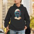 Baseball Catcher Mask Ice Cream Dripping Baseball Boy Youth Unisex Hoodie